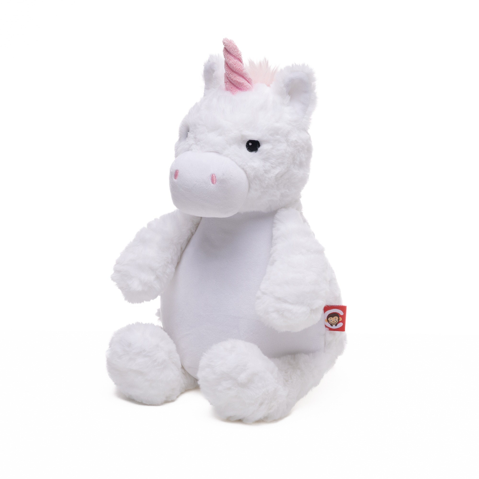 Plüschfigur, Einhorn, Weiß, Kuscheltier, Einhornmaske?