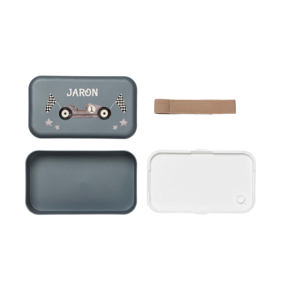 Kinder-Box, Lunchbox, Metall, Kartenspiel, Personalisierbar