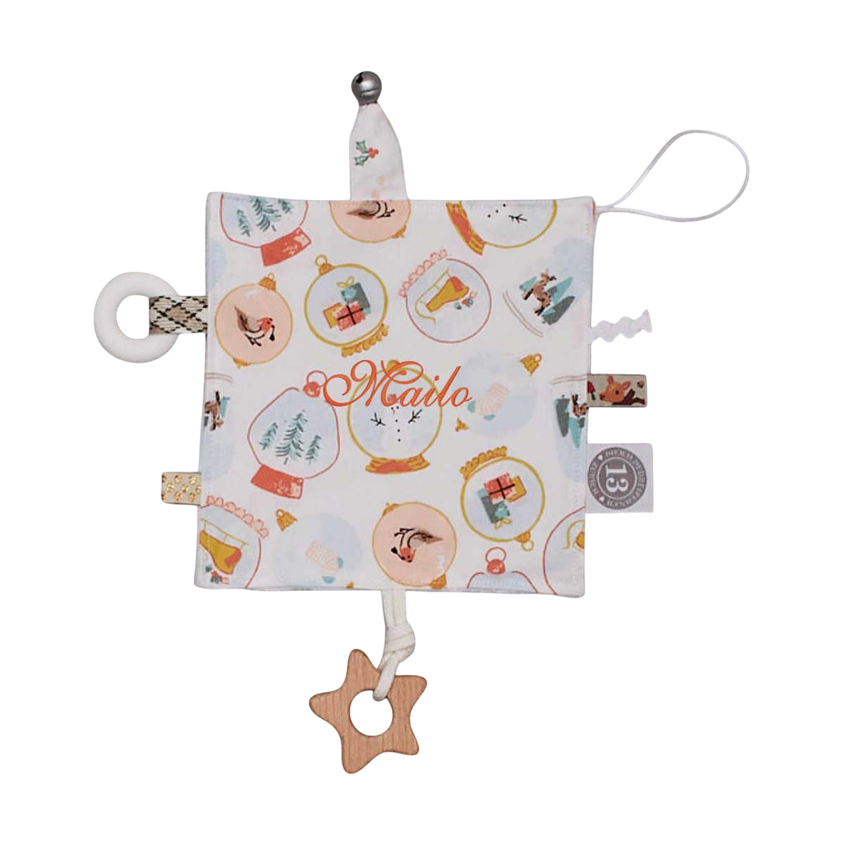 Baby, Teether, Soft toy, Fabric book, Stars