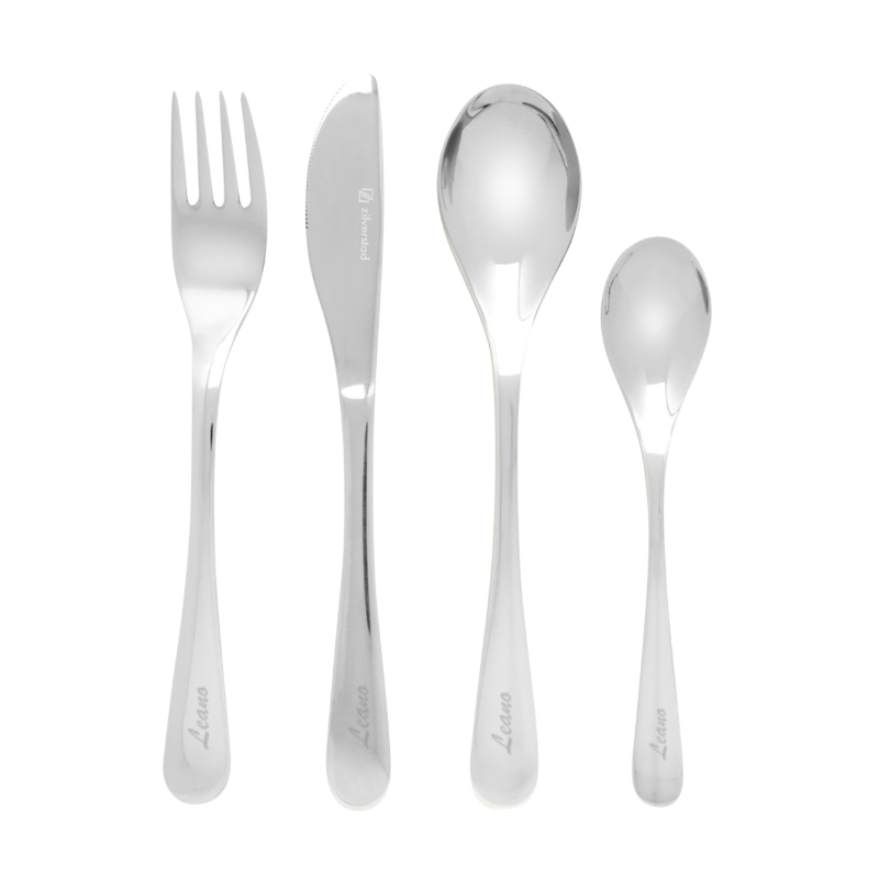 Gabel, Kaffee-Löffel, Messer, Besteckset, Edelstahl