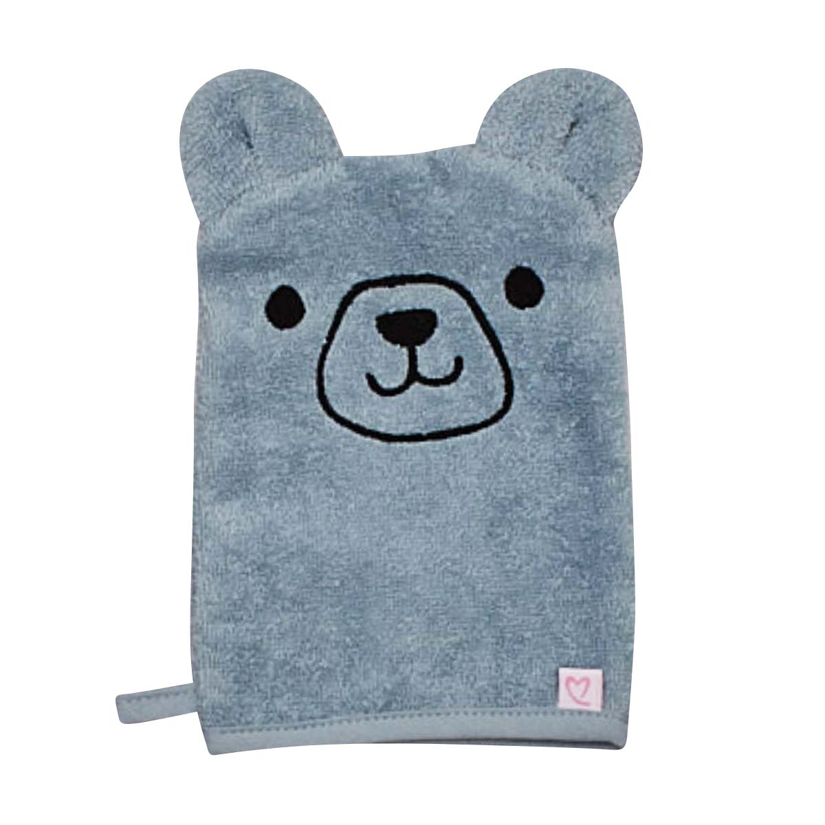Bärencap, Kapuzenhandtuch, Babyhandtuch, Flauschig, Grau