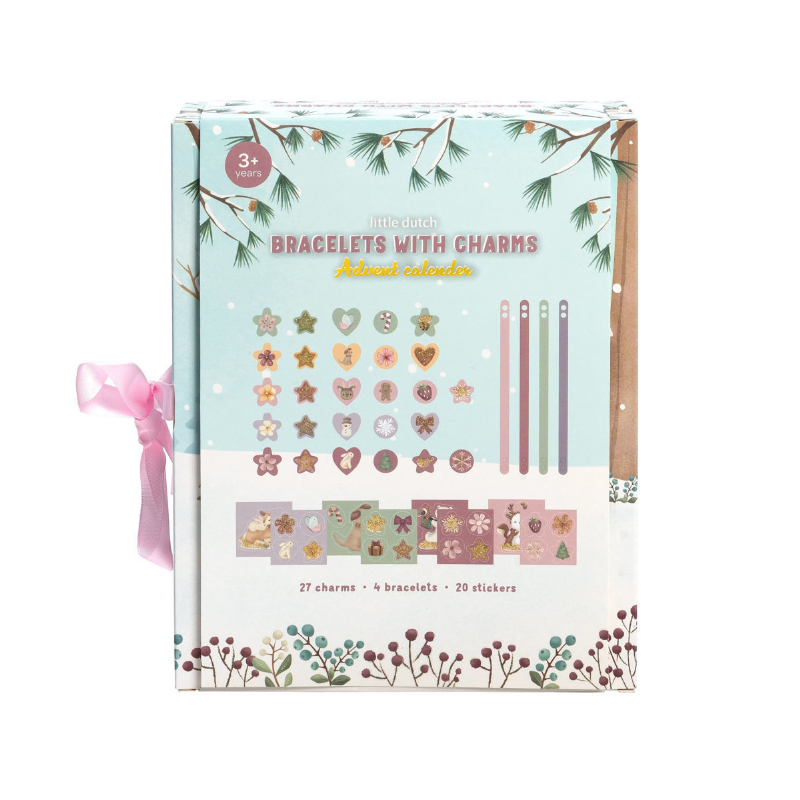 Adventskalender, Armbänder, Anhänger, Aufkleber, Kinder Geschenk