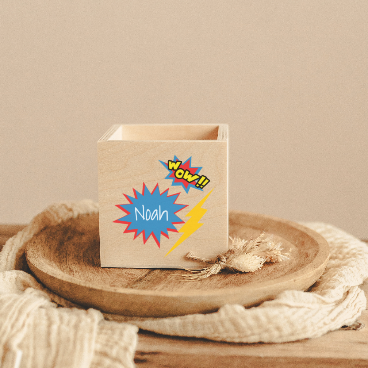box, Holz, personalisierte, Name, Geschenk