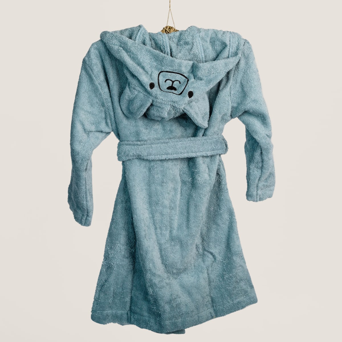 Bademantel, Flauschig, Hoodie-Bademantel, Kapuzenmantel, Samtig