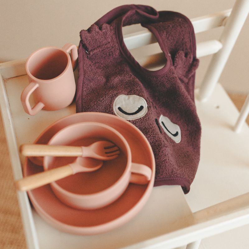 Kinderteller, Babyteller, Besteckset, Baumwolle Bezug, Kinderbettgeschäft