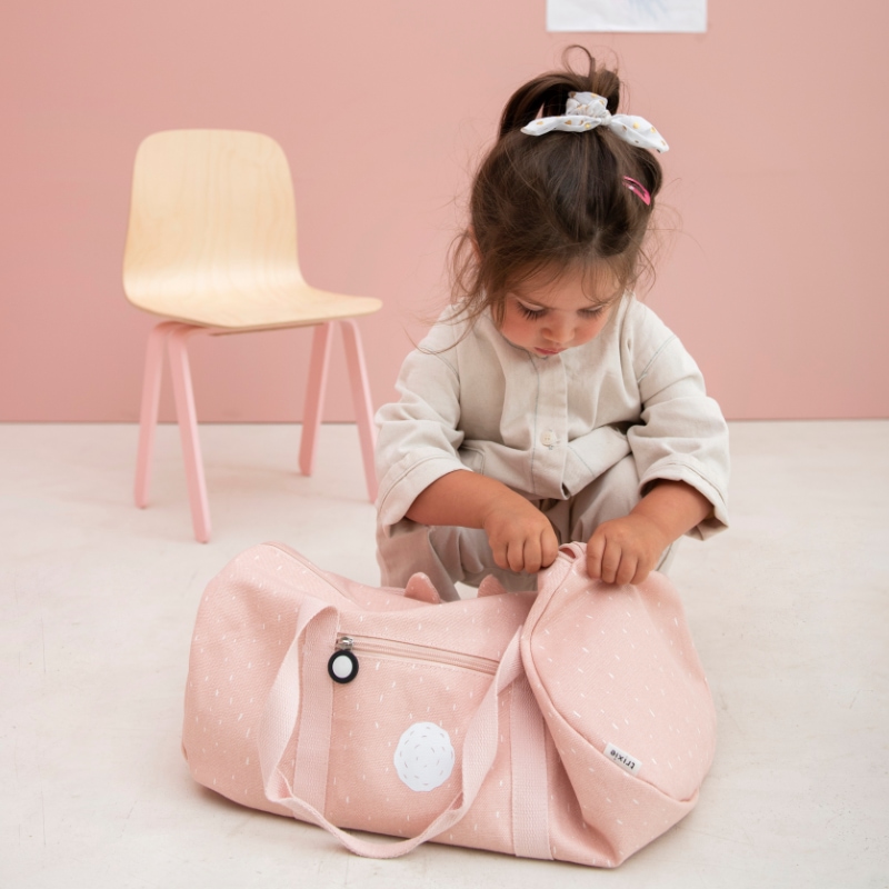 Kinderbag, Gepolsterte Tasche, Rosa, Duffle-Style, Kleine Tasche