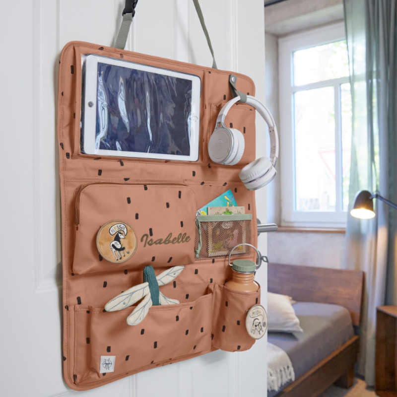 Organizer, Wandorganizer, Aufbewahrungspanel, Tabletentasche, Kopfhaushörerhalter