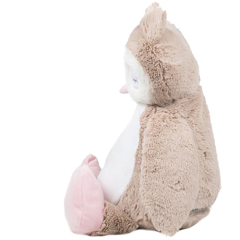 Plush, Stofftier, Kuscheltier, Sitzend, Beige