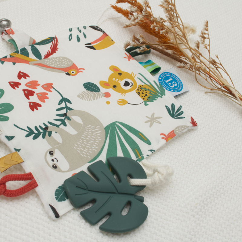 gewebetasche, ziehverschlussbeutel, tiermuster, schildkröten- design, umweltfreundliches spielzeugzubehör