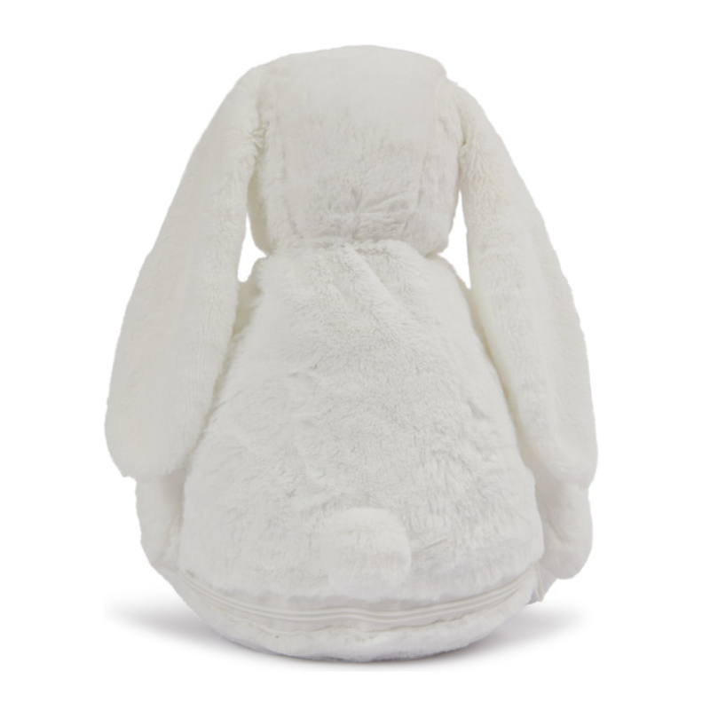 Plüschrucksack, Rucksack, Tierform, Weiß, Felloptik