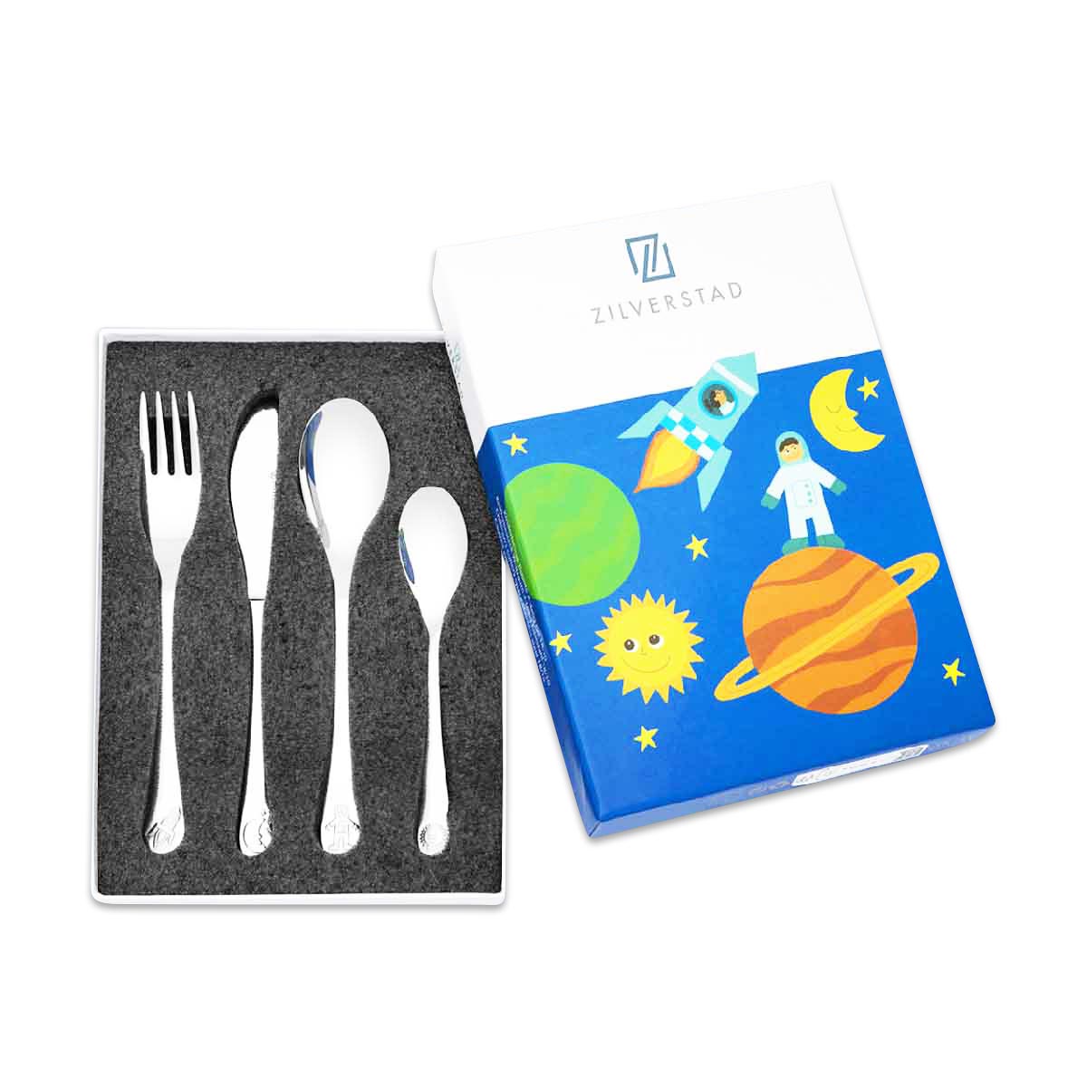 Besteckset, Gabel, Löffel, Kartenbox, Kinderbesteck