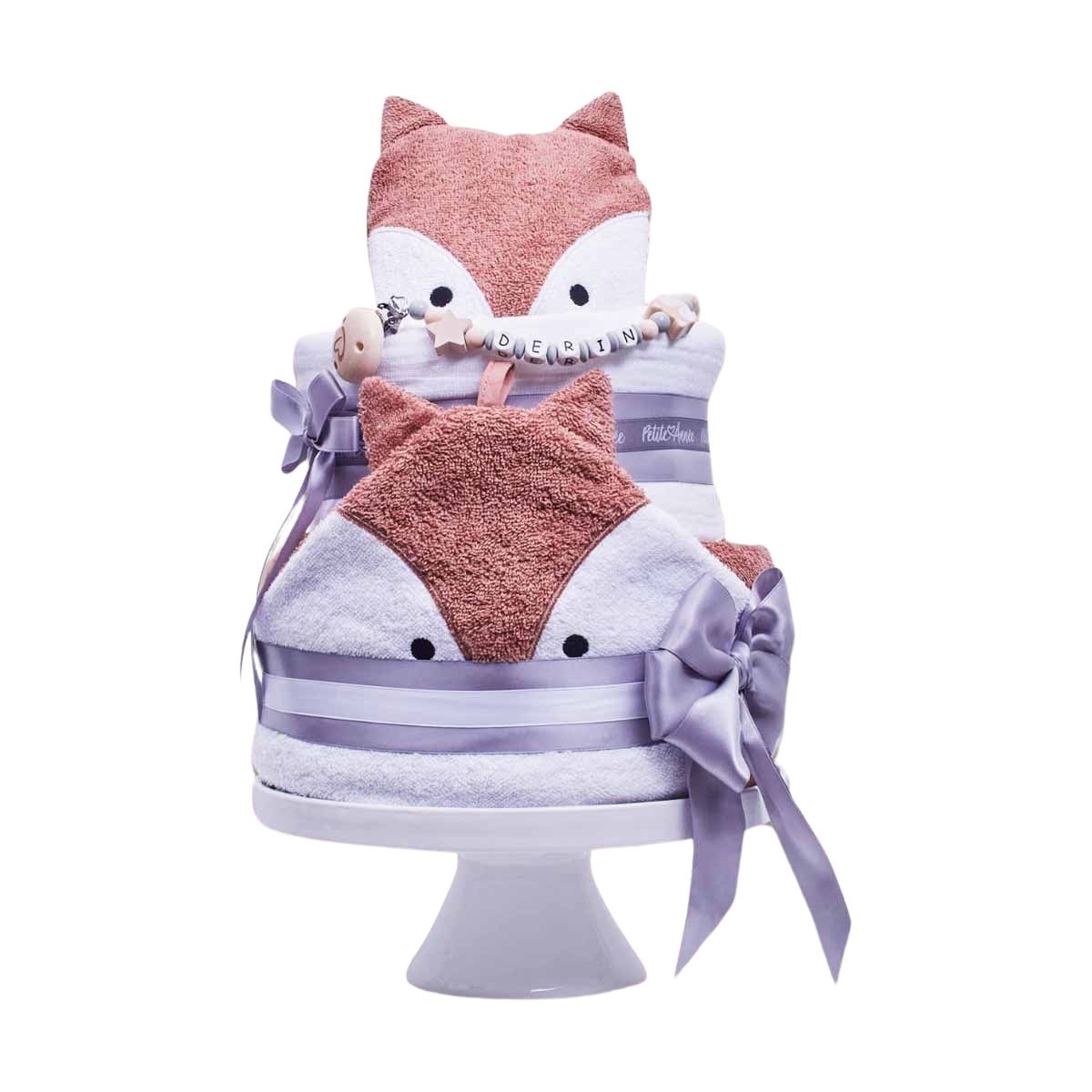 Tortenaufbau, Tierform, Towel, Baby-Accessoire, Kuchen-Tier