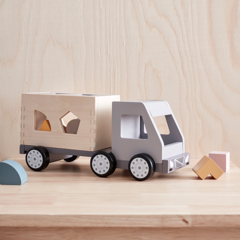 Holzspielzeug, Lastwagen, Truck, Bausteine, Holzpark