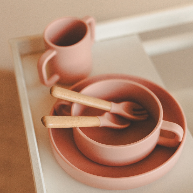 porzellan, Tasse, Becher, rosa, Tafelgeschirr