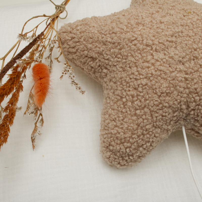 Kuschelkissen, Plüsch, Bezug, Bezug aus Wollfilz, Dekokissen