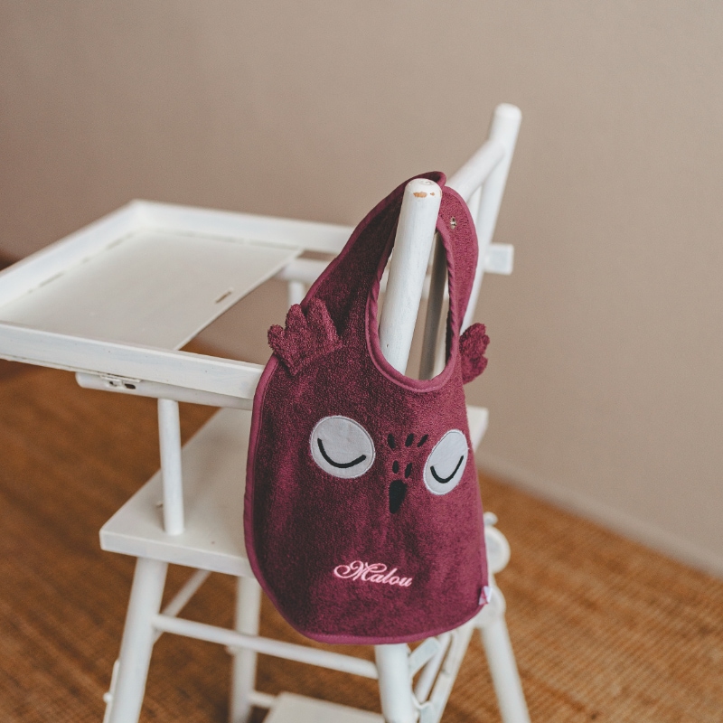 baby-scarf, burp-cloth, kid-accessory, plush-material, burgundy