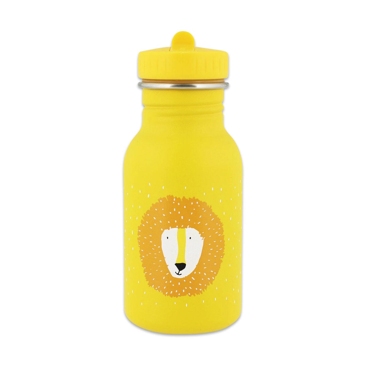 Flasche, Trinkflasche, Löwe, Gelb, Widerrking