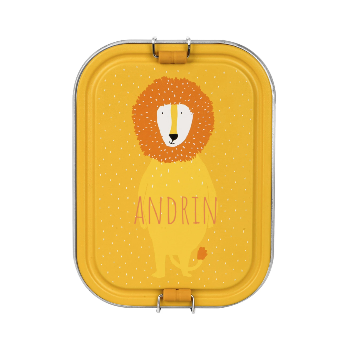 Löwe, Löwenbild, Kindergarten, Lunchbox, Gelb