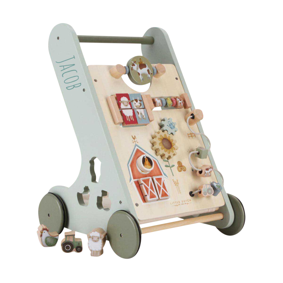 holz, holzspielzeug, kinderwagen, segelwalze, babygaming