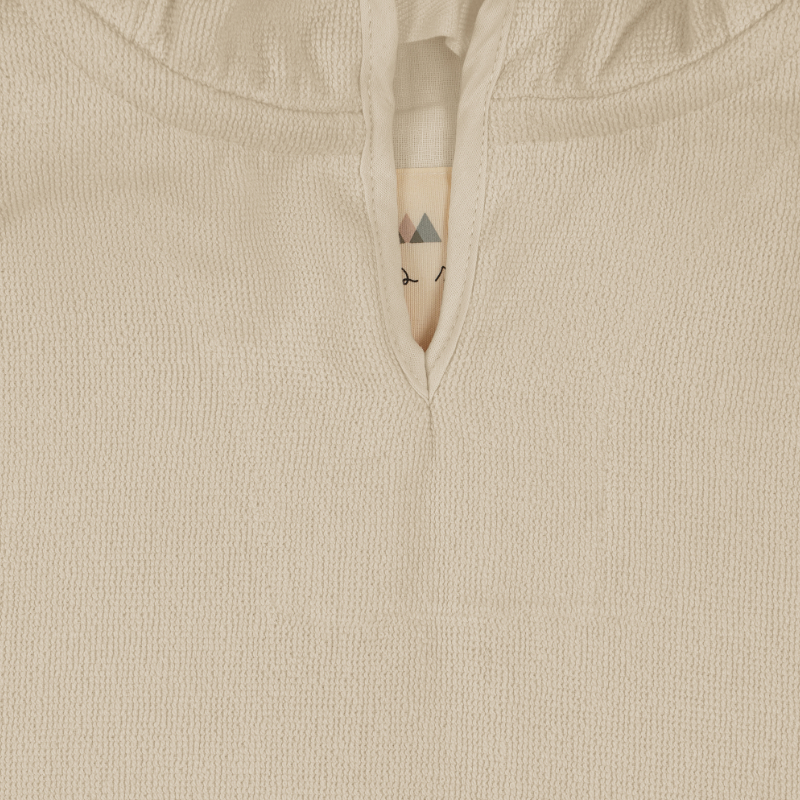 beige, Polo-Hals, Strick, Textur, Oberteil
