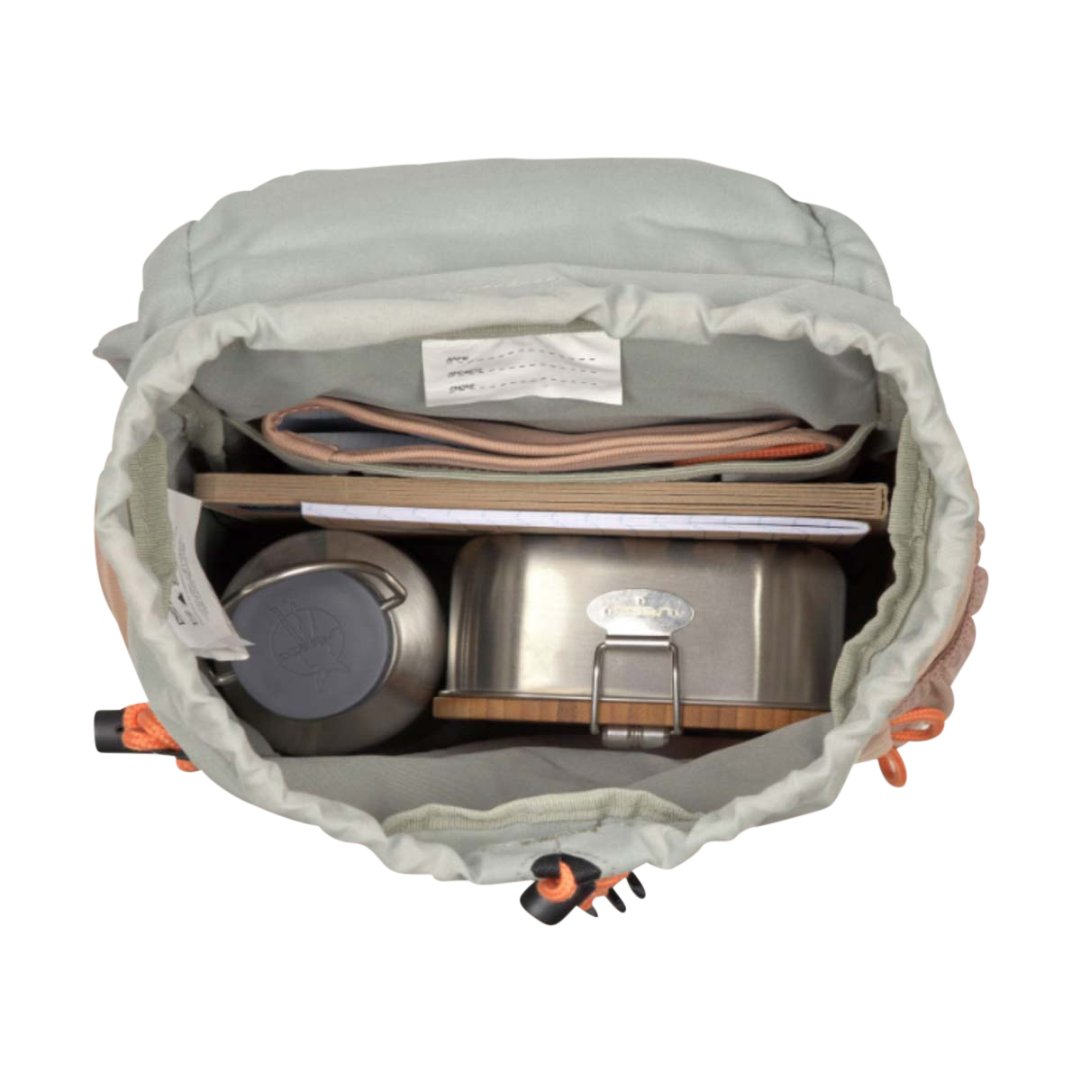 Tasche, Rucksack-Innenraum, Campinggeschirr, Essenbehälter, Gepäckorganizer