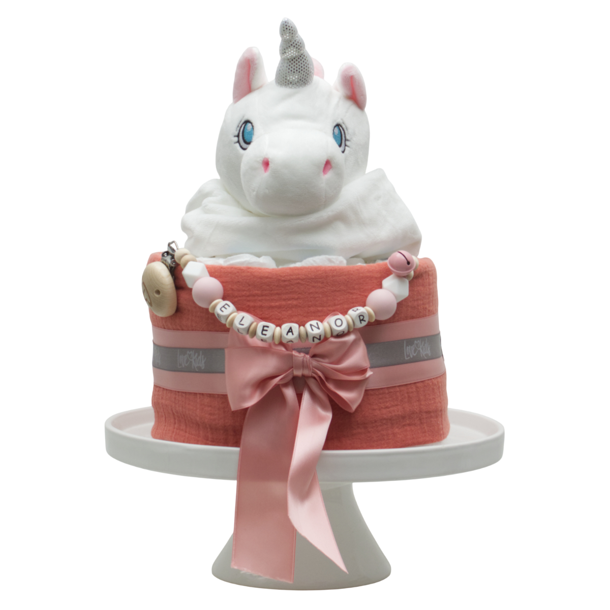 Einhorntorte, Fantasie-Torte, Torte mit Einhorn, Baby-Torte, Birthday-Topper