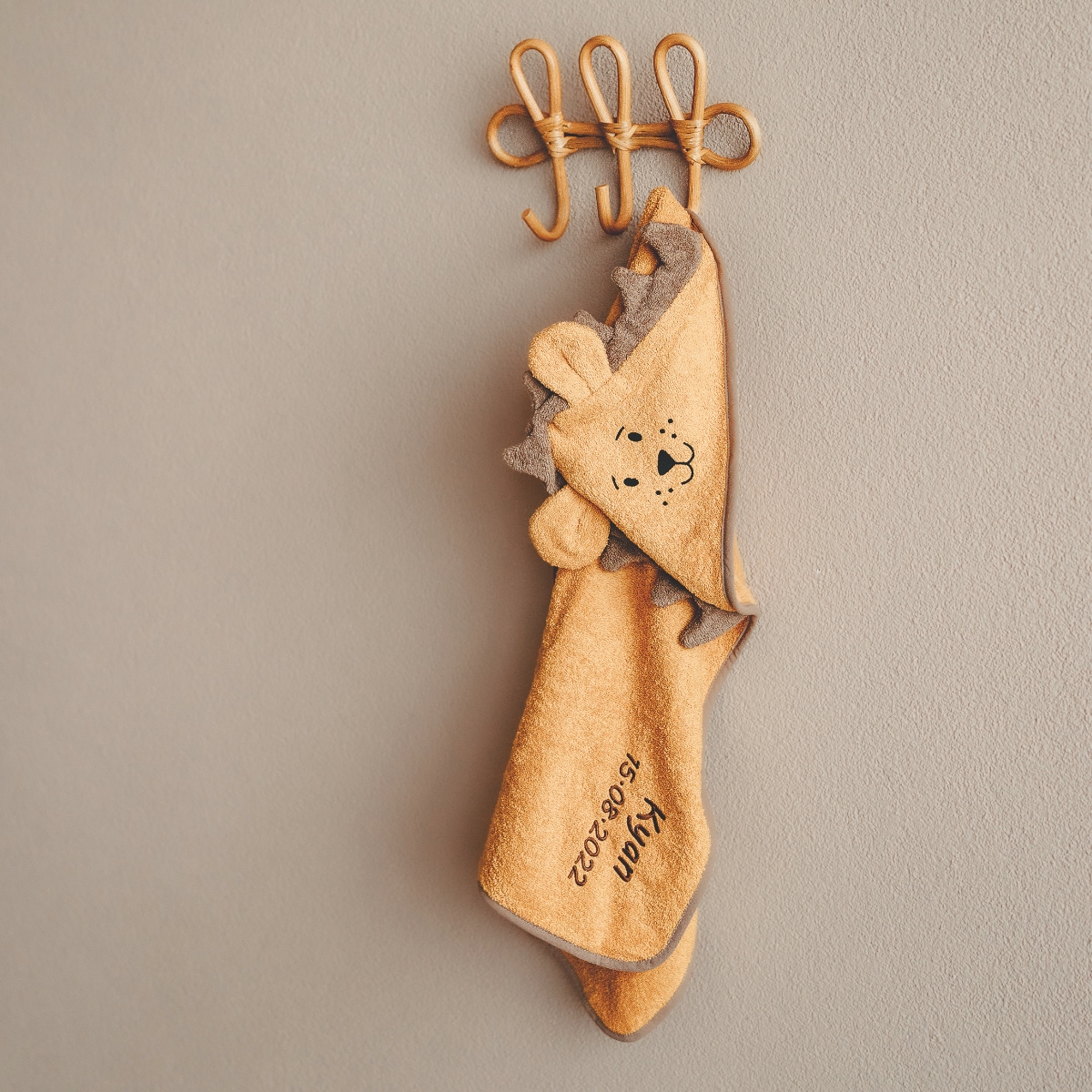 Plüsch, Teddy, Bär, Hausschuh, Socken