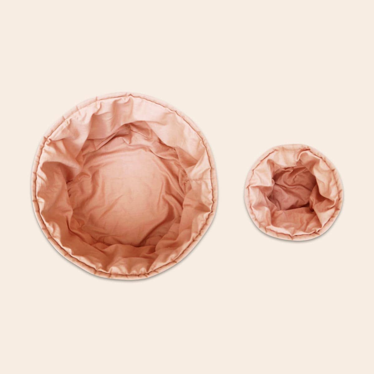 hülle, auflaufbezug, kissenbezug, peach, rund
