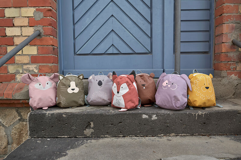 Kinder-Rucksack, Tier-Rucksäcke, bunte Rucksäcke, Canvas-Gewebe, Kordelzugtaschen