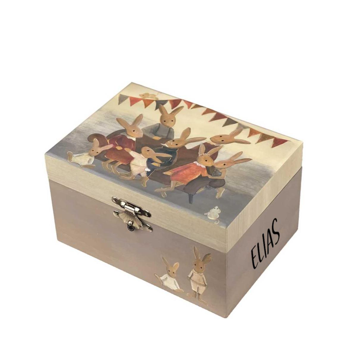 box, aufbewahrung, geschenk, hase, illustration