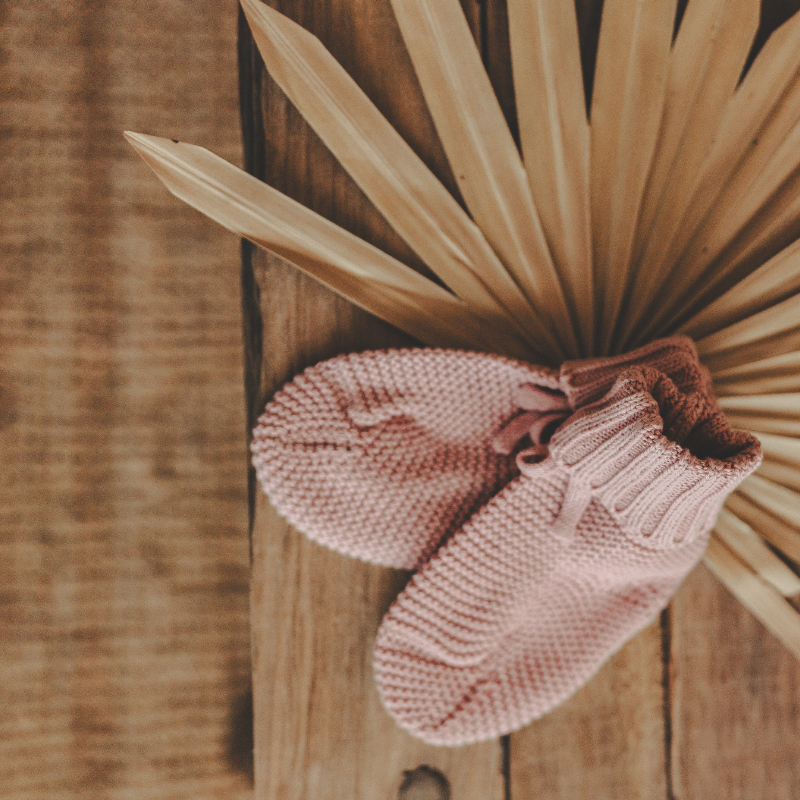 baby, booties, knit, pink, socks