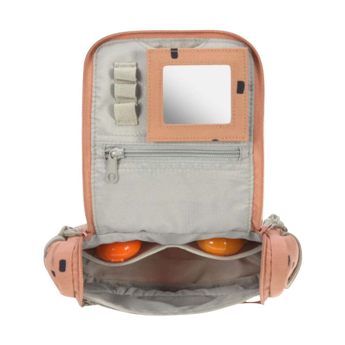 Rucksack, Organizer, Beutel, Vorderfach, reflektierende Details