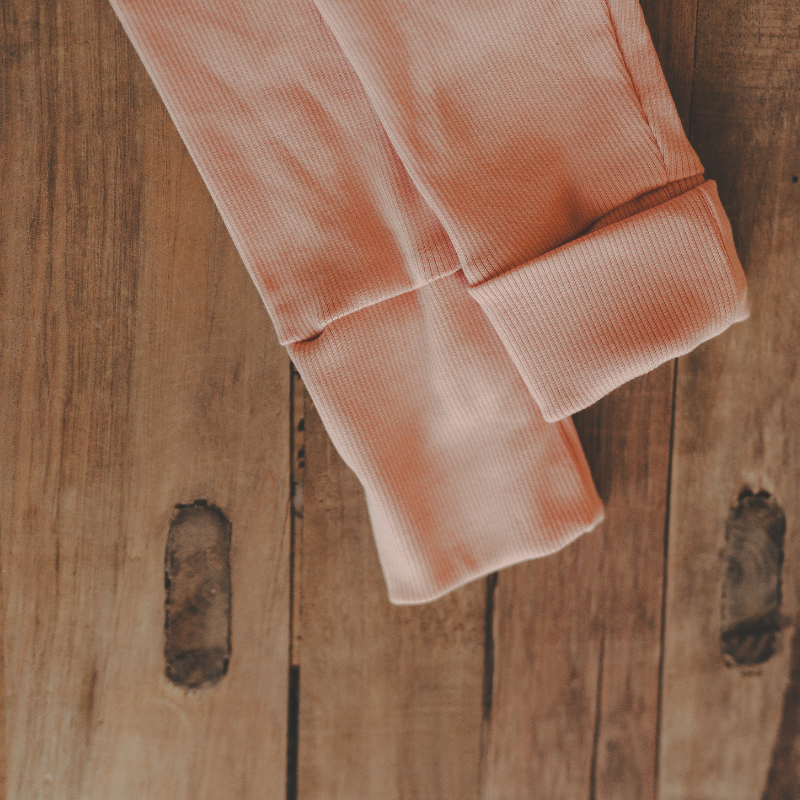 Pullover, Sweatshirt, Rippe, Rosa, Holz