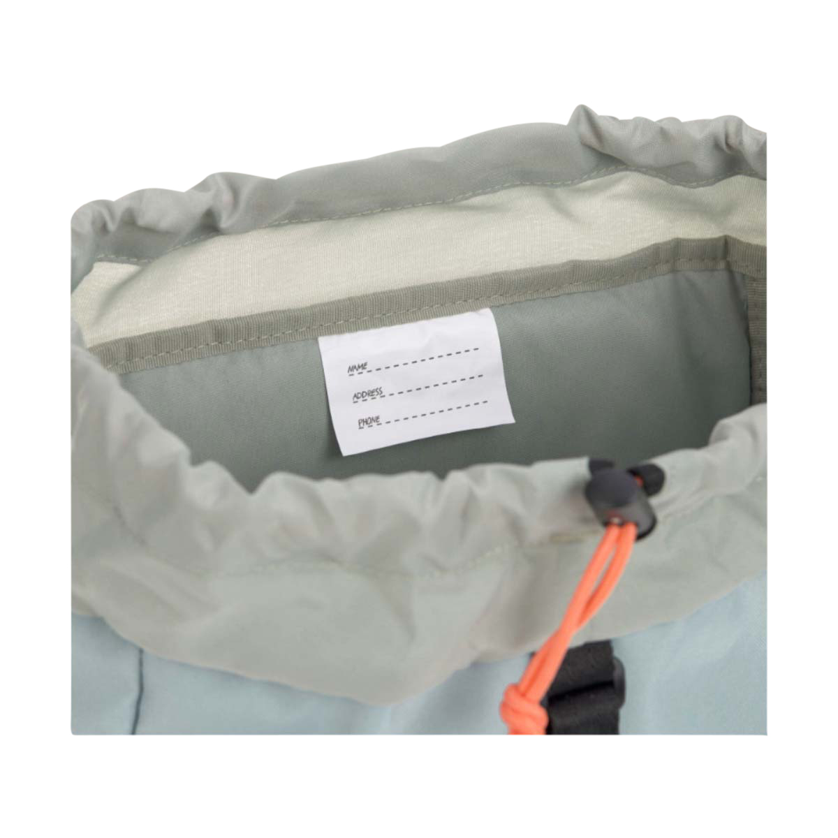 Beutel, Kordelzug, Etikett, Kordel, Tasche