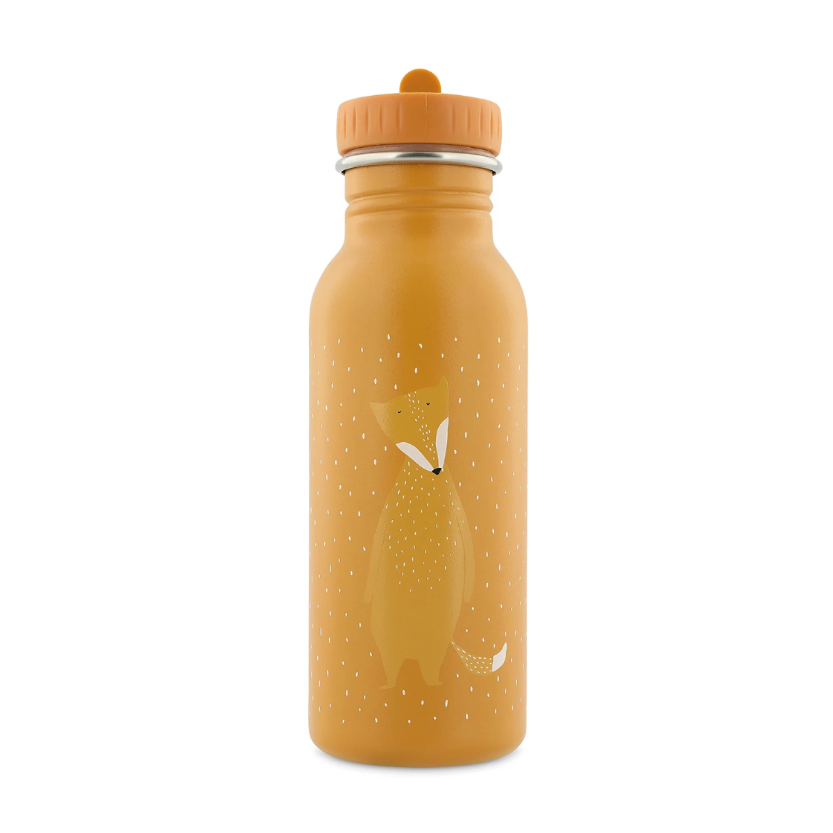 Flasche, Trinkflasche, Gelb, Tiermotiv, Kleine Punkte