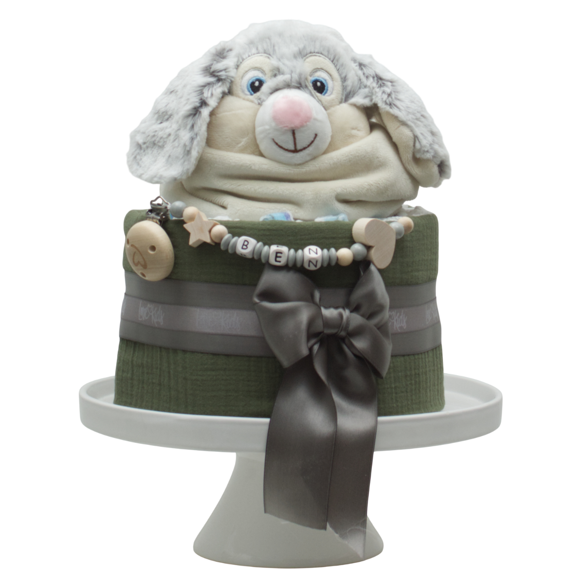 Teddy, Kuchenfigur, Hase, Stofftier, Geburtstagskuchen