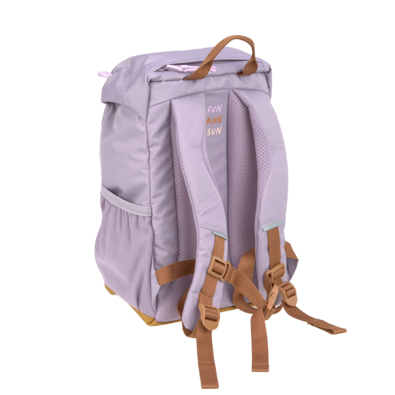 Schulrucksack, Rucksack, Lilac, Mesh-Netz, Brustgurt