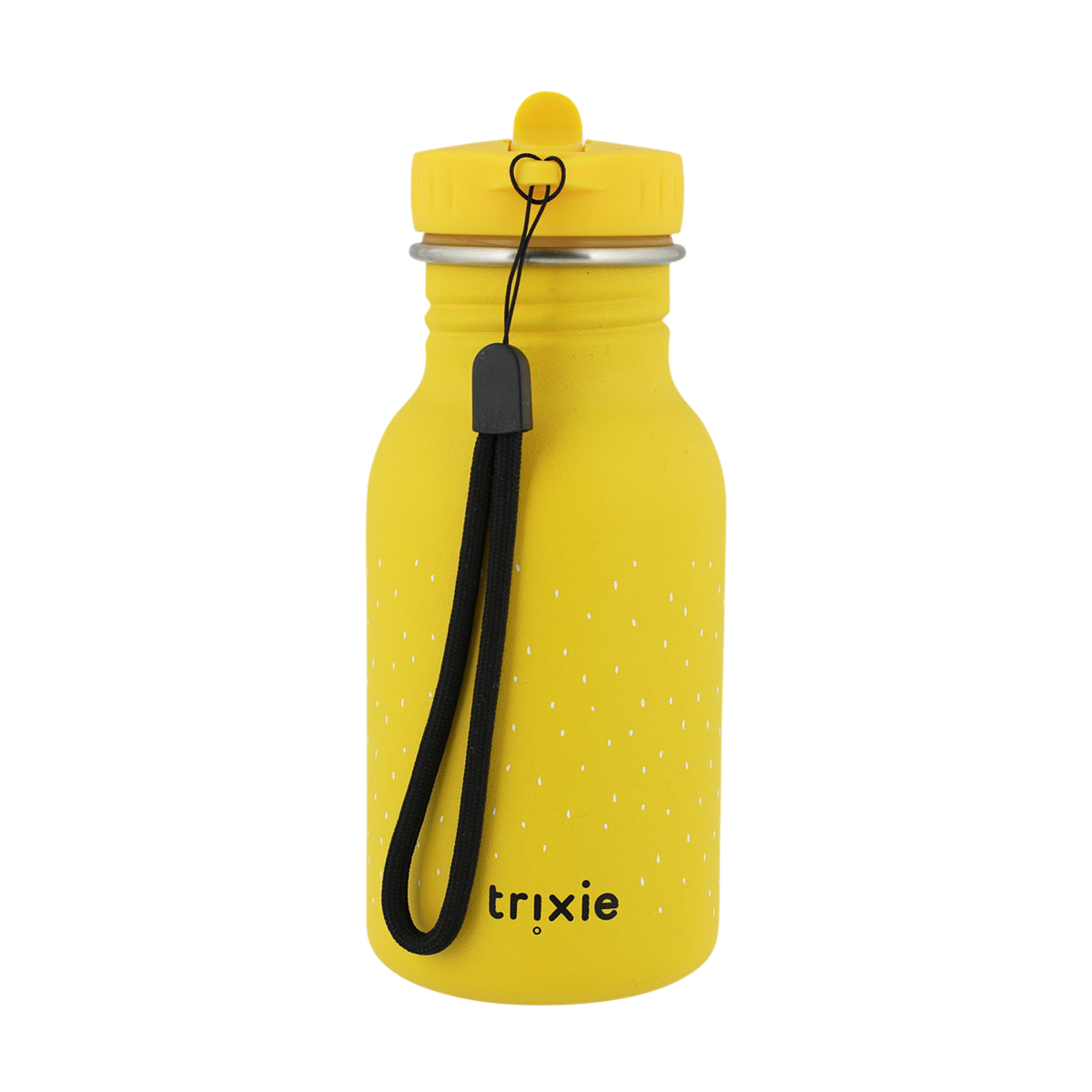 Wasserflasche, Trinkflasche, Gelb, Trageband, Trixie