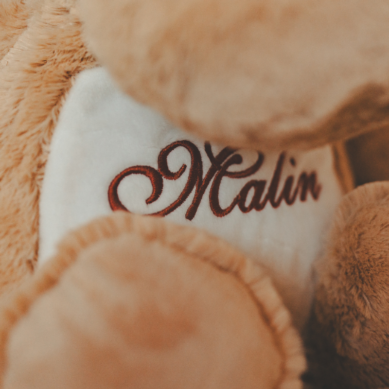 Plüsch, Stofftier, Branding, Stickerei, Teddy