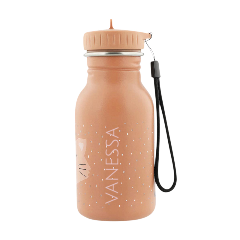 wasserflasche, Trinkflasche, Rosa, braun, Trinkbehälter