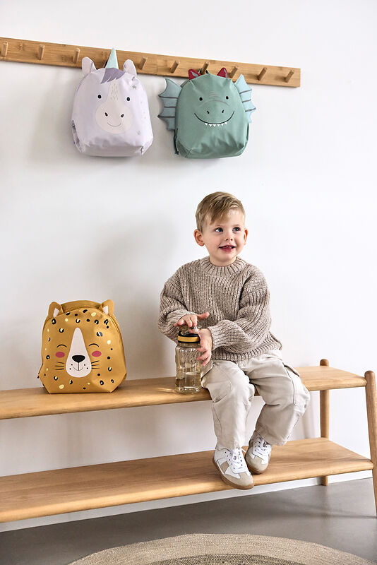 Rucksack, Rucksack Kind, Tiermotiv, Giraffe Muster, Kinderaccessoire