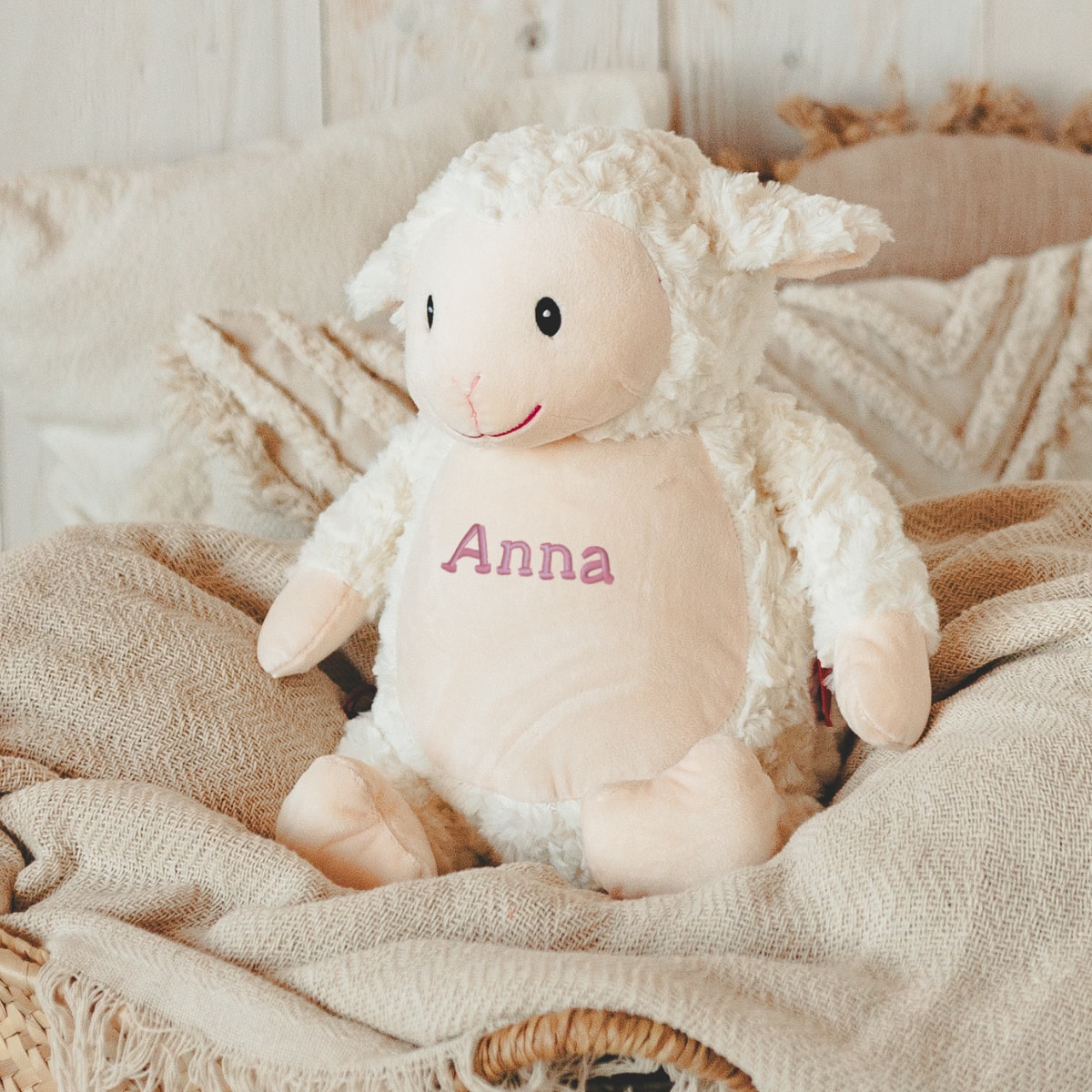 Plüschtier, Schaf, Kuscheltier, Personalisierung, Nacht?