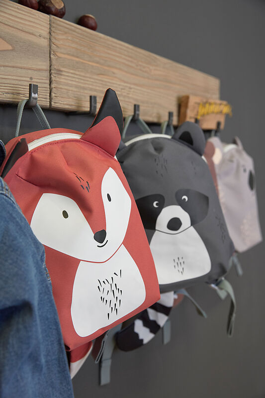 Rucksack, Backpack, Tiermotiv, Fell-Optik, Kinder-Accessoire