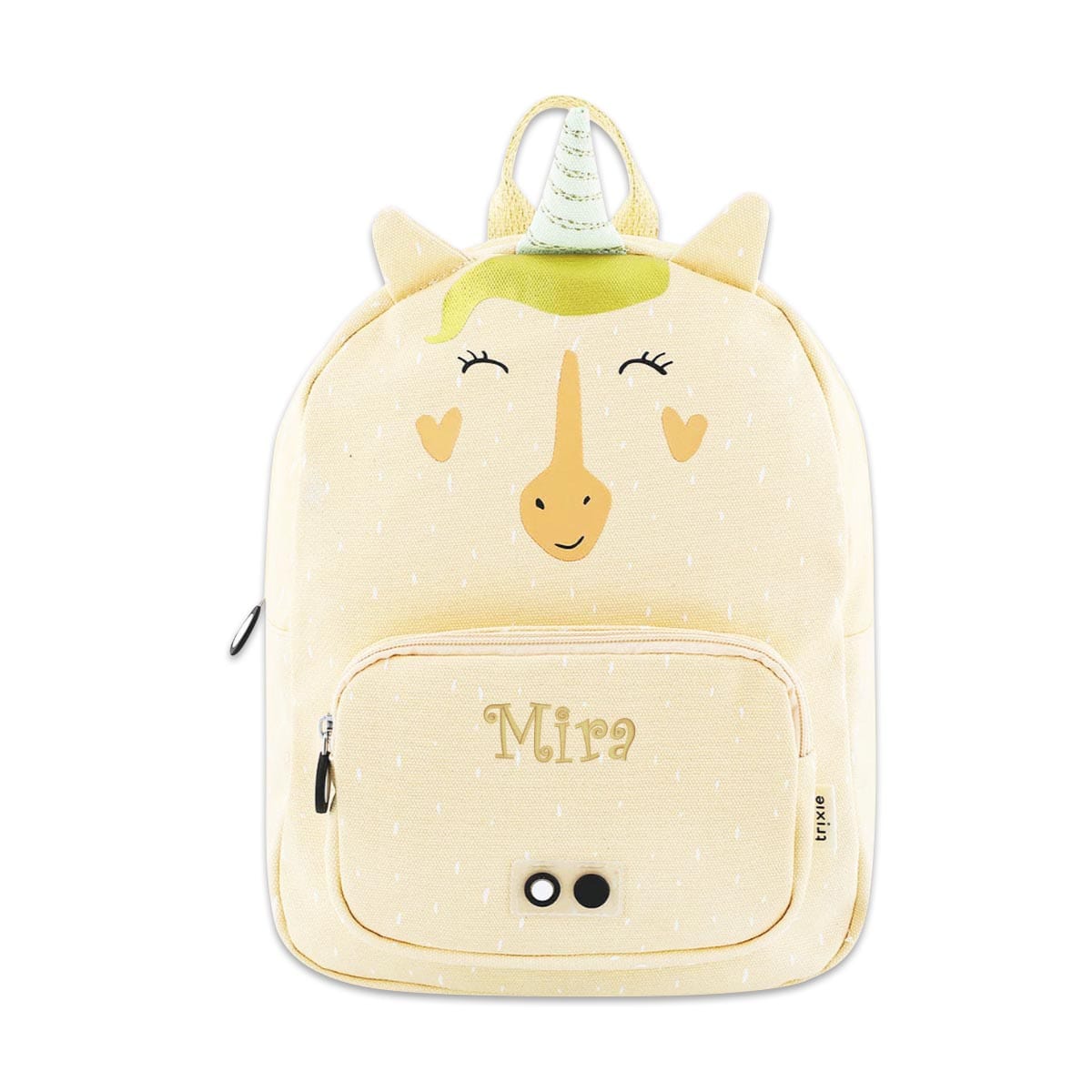 Rucksack, Einhorn, Kinder, Beige, Vortasche