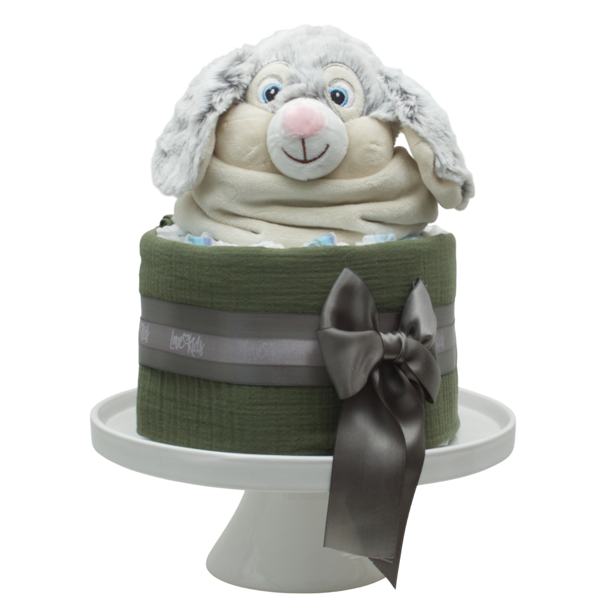 Kuchenfigur, Osterhasen-Deko, Hase, Filzstoff, Geschenkidee