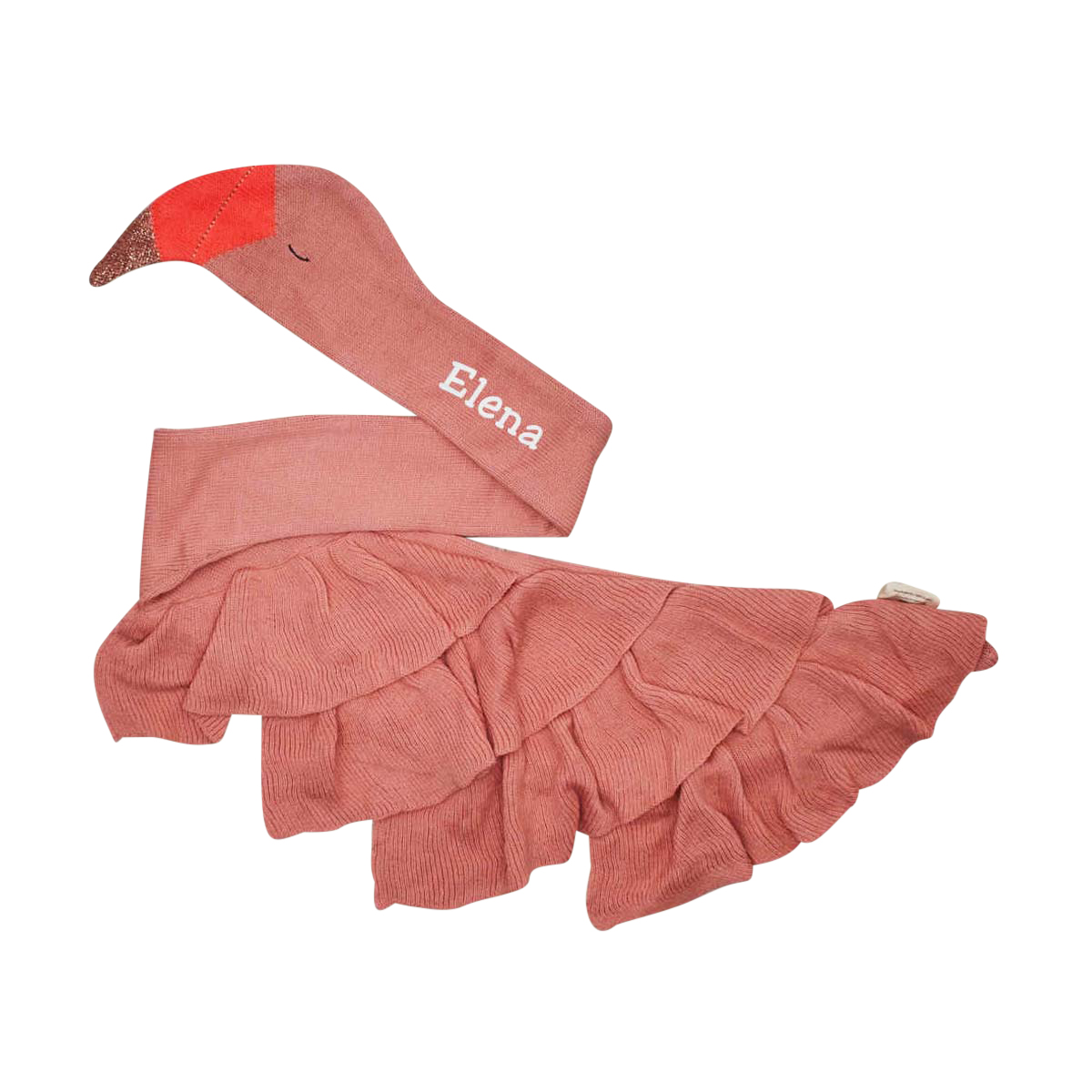 flamingo, schal, pink, raffDesk?, accessory