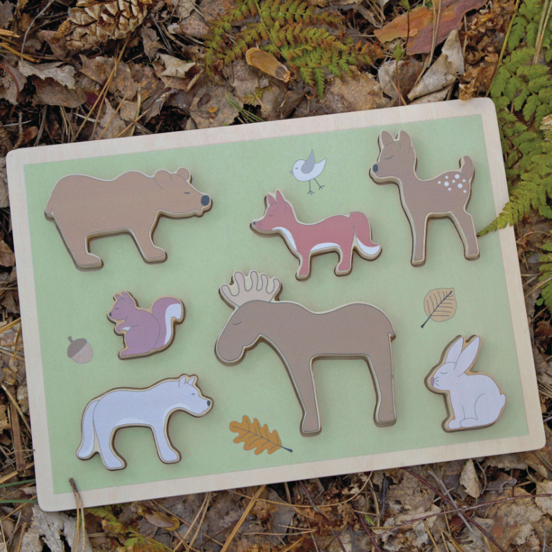 holzpuzzle, tierfiguren, tierpuzzle, holz-figuren, spielpuzzle
