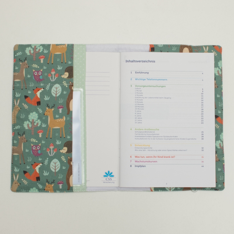 Hülle, Tasche, Karteikarte, Brieftaschen-Organizer, Wildtier-Pattern