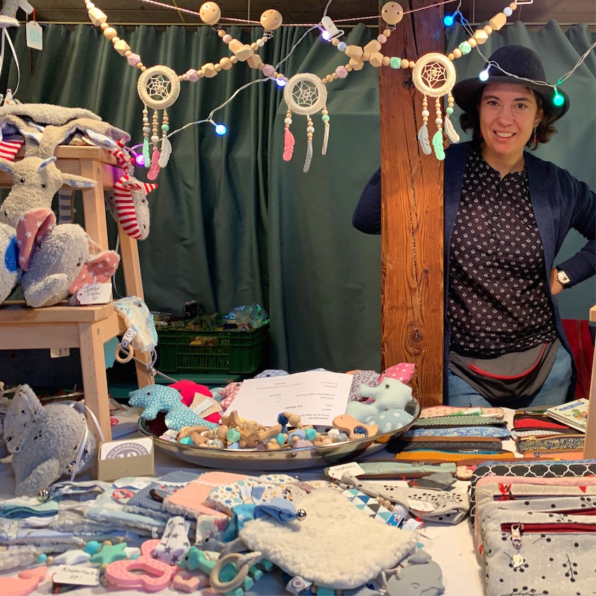 Kunsthandwerk, Kuscheltier, Handgemacht, Sortiment, Accessoires