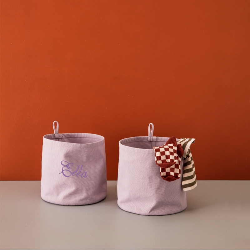 aufbewahrungskorb,  Stoffbehälter, sanfte pink, Handtuch, Dekorationsbehälter